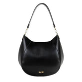 Braccialini Borsa in Pelle Curvy Nera